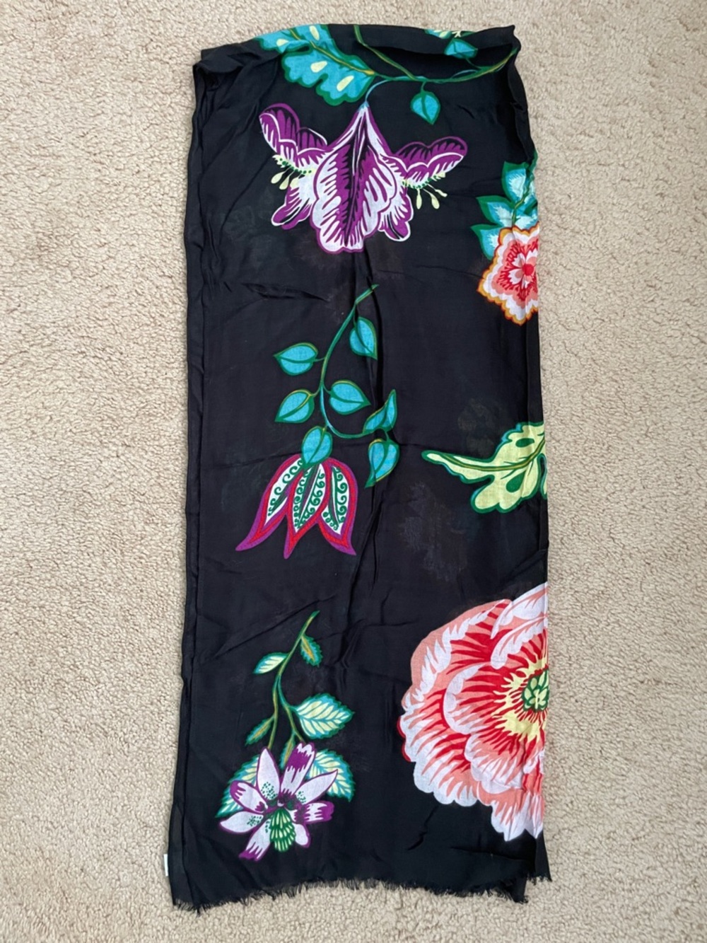 Vera Bradley Fringe Scarf